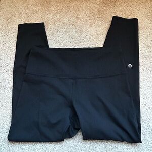 Lululemon Wunder Train High-Rise Ribbed Tight 25”